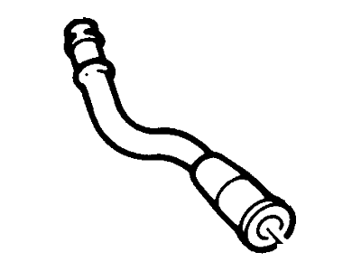 2000 Ford Windstar Crankcase Breather Hose - XF2Z-6C342-AA
