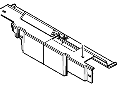 1998 Ford Econoline Super Duty(1996-1999) Air Deflector - F7UZ-19E672-AB