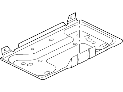 1990 Ford F53 Battery Tray - F4TZ-10732-C
