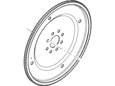 Ford 4F9Z-6375-AA Flywheel Assembly