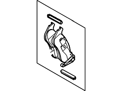 Ford Explorer Sport Trac Brake Pads - 8L2Z-2200-A