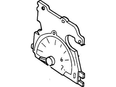 Mercury Tachometer - F8DZ17360BA