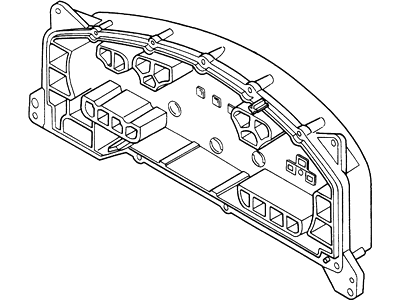 Ford XF1Z-10848-BA Plate - Instrument Cluster Back