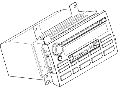 Ford 6W1Z-18806-BB Kit - Radio Receiver