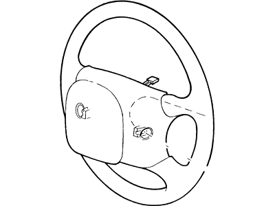 Ford F8DZ3600BAD Wheel Assembly Steering