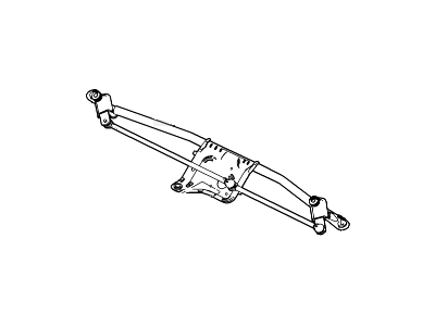 Ford BC3Z-17566-A Arm And Pivot Shaft Assembly