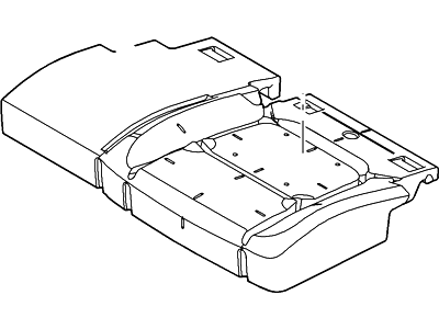 2013 Ford Explorer Seat Cushion - BB5Z-7863841-H