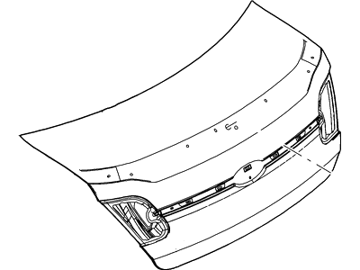 Ford AG1Z-5440110-B Door Assembly - Luggage Compartment