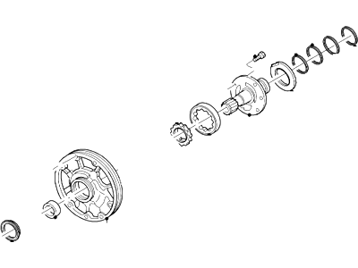 2007 Ford E-150 Oil Pump - 3L3Z-7A103-B