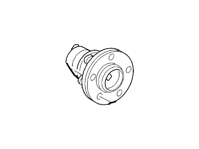 Ford 3W4Z-1104-BA Hub Assembly - Wheel