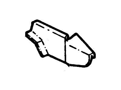 Ford E9TZ10020A16A REINF CWL TOP PNL SD