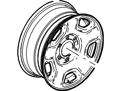 Ford 9L3Z-1007-KCP Wheel Assembly