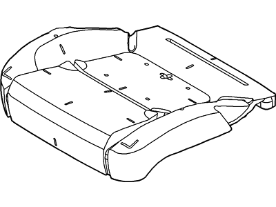 Ford BB5Z-78632A22-J Front Seat Heating Pad Assembly