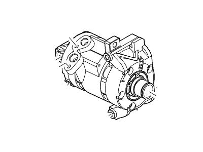 Lincoln Mark LT A/C Compressor - EL3Z-19703-C