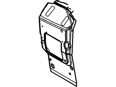 Ford 8S4Z-5429333-A Extension - "D" Pillar