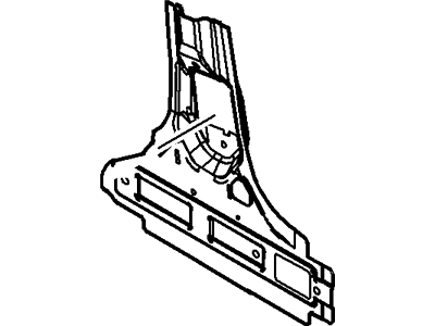 Ford 8S4Z-5420403-A Reinforcement - Rear Quarter Panel