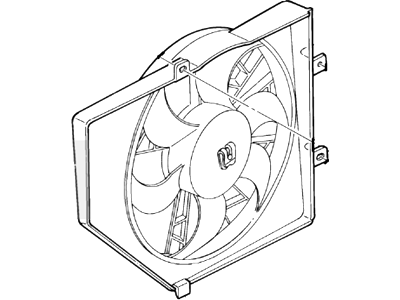 Ford Escort Fan Motor - F4CZ-8C607-B