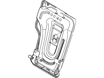 Ford CE8Z-5460509-B Panel Assembly - Seat Back