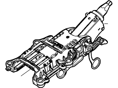 Mercury Steering Column - 6F9Z-3C529-AA