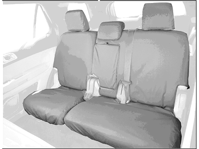 Ford VDL3Z-1663812-H Rear Seat Cover Kit