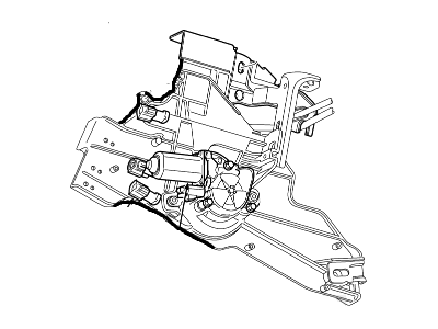 Ford 3W1Z-54432A38-AA Actuator Assembly