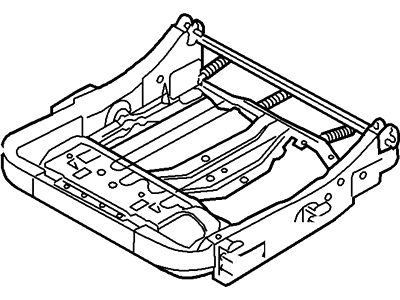 Ford 3L2Z-7863101-AA Frame And Spring - Front Seat Cushion