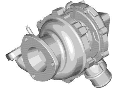 2015 Ford Transit Turbocharger - BK3Z-6K682-A