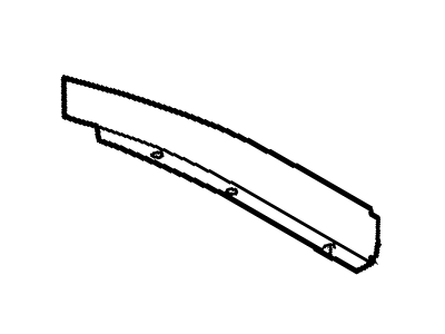 Ford 1W4Z-5420554-AAA Moulding - Door Outside