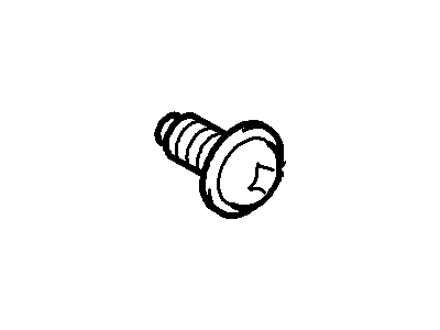 Ford -W704455-S424 Screw - Pan Head - Self-Tapping