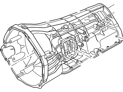 Ford 6C3Z-7005-B Transmission Case Assembly