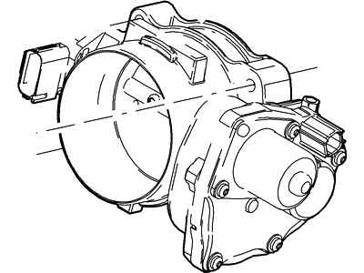 Ford 6L2Z-9E926-C Throttle Body And Motor Assy