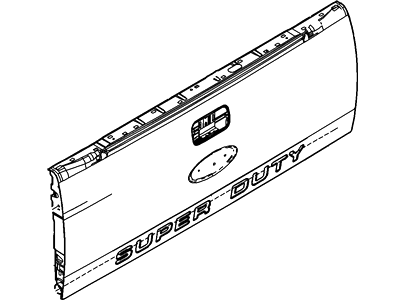 Ford BC3Z-9940700-A Tailgate Assembly
