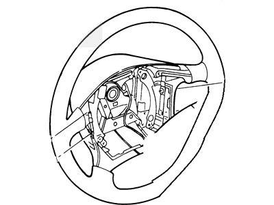 Ford 2F5Z3600BAA Steering Wheel Assembly