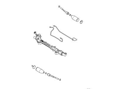 2013 Lincoln MKX Rack And Pinion - EU2Z-3V504-KRM