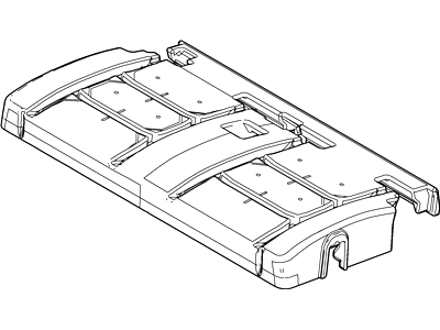 2008 Ford Taurus X Seat Cushion - 6F9Z-7463841-A