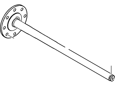 Ford E-350/E-350 Super Duty Axle Shaft - F5UZ-4234-A