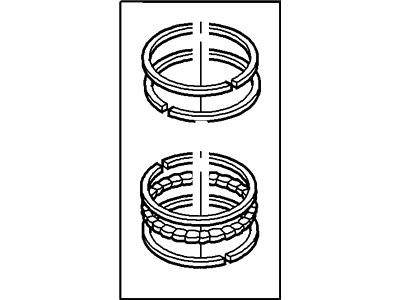 2007 Ford Mustang Piston Ring Set - 4G7Z-6148-AA