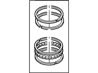 Ford 4G7Z-6148-AA Kit - Piston Ring