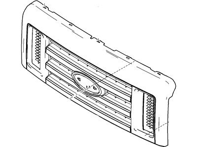 Ford 8C2Z-8200-A Grille Assembly - Radiator