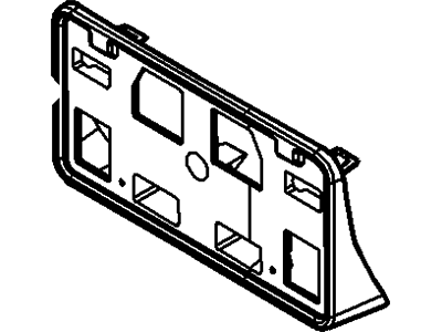 Ford 8C2Z-17A385-AA Bracket - License Plate