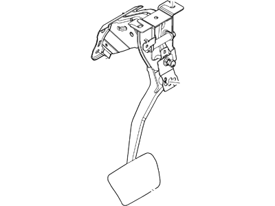 Ford Fusion Brake Pedal - AE5Z-2455-E