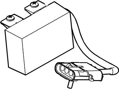 Ford 6W7Z-13350-A Direction Indicator Relay