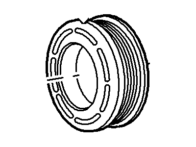 Ford 8L2Z-19D784-B Pulley - Compressor