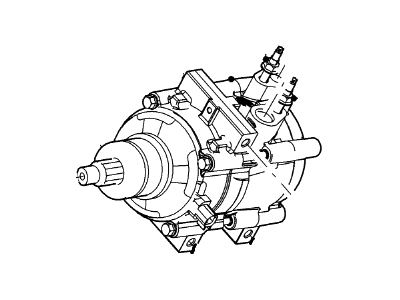 Mercury Mountaineer A/C Compressor - AU2Z-19V703-AC