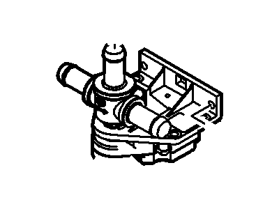 Ford Focus Heater Control Valve - CV6Z-18495-B