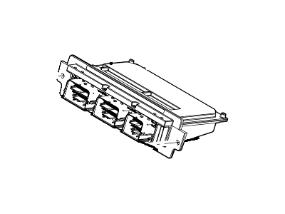 2012 Ford Flex Engine Control Module - BA8Z-12A650-MD