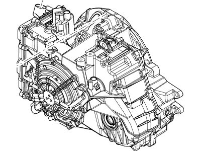 2010 Lincoln MKS Transmission Assembly - AA8Z-7000-KRM