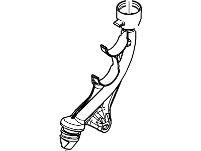 Ford 7T4Z-7A228-A Oil Filler Tube