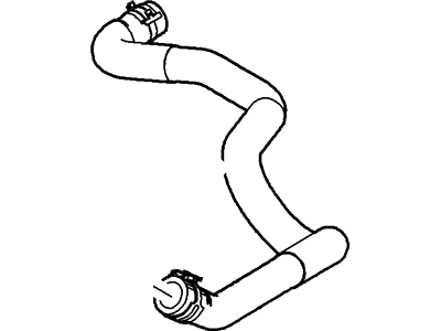 2007 Lincoln MKZ Cooling Hose - 7H6Z-18472-B