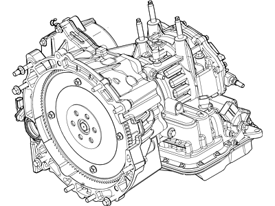 2003 Ford Focus Transmission Assembly - 3S4Z-7000-AA